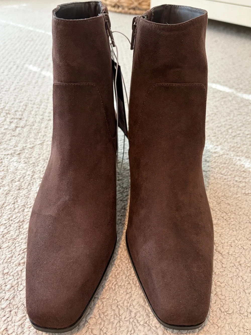 NWT Universal Thread Coral Ankle Boots Brown